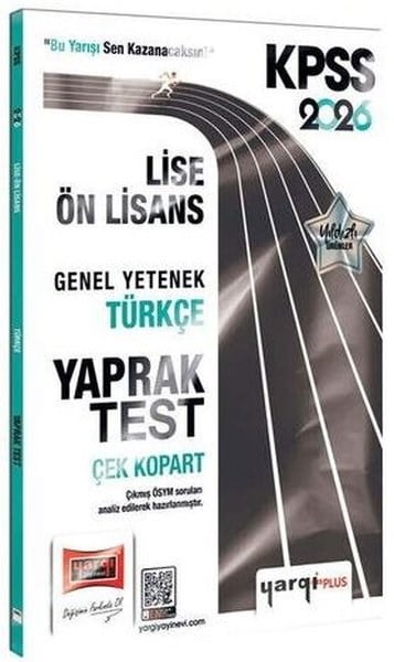 KolektifKPSS Deneme Sinavi - Yaprak Test2026 KPSS Lise - Ön Lisans Genel Yetenek Türkçe Çek Kopart Yaprak Test