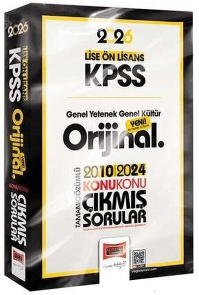 KolektifKPSS Çikmis Sorular2026 KPSS Lise - Ön Lisans GK - GY Orijinal 2010 - 2024 Konu Konu Çıkmış Sorular