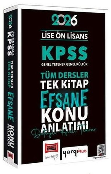 KolektifKPSS Konu Anlatim Kitaplari2026 KPSS Lise Ön Lisans GK - GY Tüm Dersler Tek Kitap Efsane Konu Anlatımı