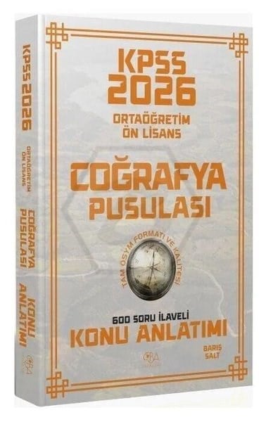 KolektifKPSS Konu Anlatim Kitaplari2026 KPSS Lise Ortaöğretim Ön Lisans Coğrafya Pusulası Konu Anlatımı