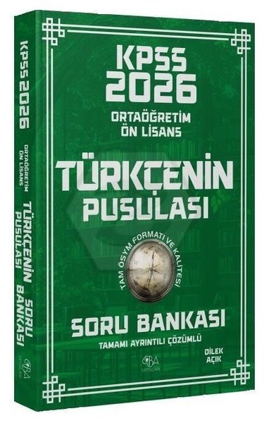 KolektifKPSS Soru Bankasi Kitaplari2026 KPSS Lise Ortaöğretim Ön Lisans Türkçenin Pusulası Soru Bankası Çözümlü