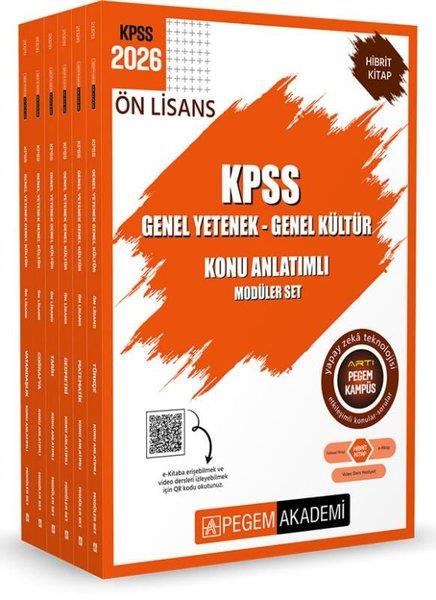KolektifKPSS Konu Anlatim Kitaplari2026 KPSS Ön Lisans Konu Anlatımlı Modüler Set Genel Yetenek Genel Kültür Seti - 6 Kitap Takım