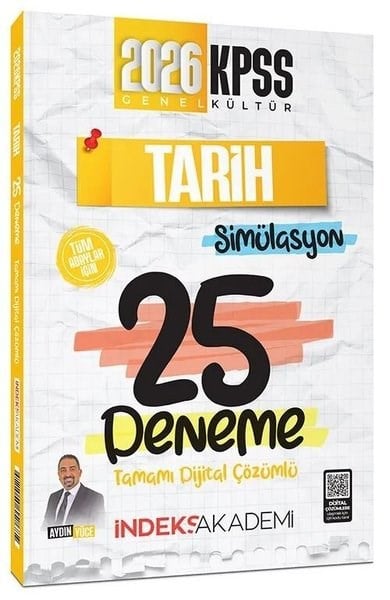 KolektifKPSS Deneme Sinavi - Yaprak Test2026 KPSS Tarih Simülasyon 25 Deneme Çözümlü