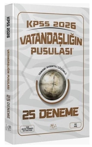 KolektifKPSS Deneme Sinavi - Yaprak Test2026 KPSS Vatandaşlık Vatandaşlığın Pusulası 25 Deneme Çözümlü