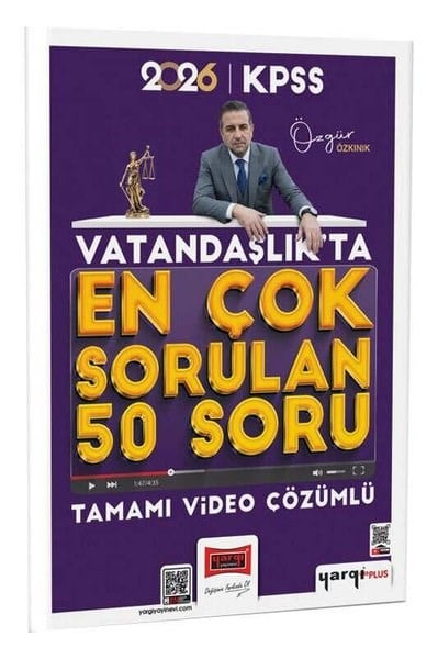 Ahmet Uğur KarakuzaKPSS Soru Bankasi Kitaplari2026 KPSS Vatandaşlıkta En Çok Sorulan 50 Soru Çözümlü