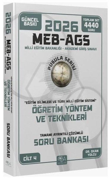 KolektifDiger Sinavlara Hazirlik2026 MEB - AGS Eğitim Bilimleri Öğretim Yöntem ve Teknikleri Soru Bankası Çözümlü Pusula Serisi