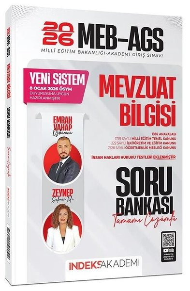 KolektifDiger Sinavlara Hazirlik2026 MEB - AGS Mevzuat Bilgisi Soru Bankası Çözümlü