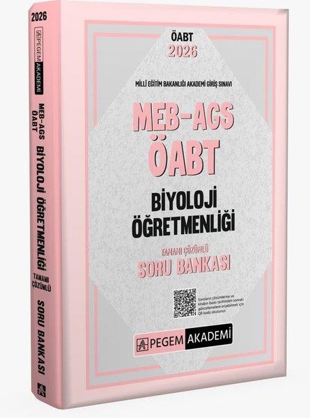 KolektifKPSS Soru Bankasi Kitaplari2026 MEB AGS ÖABT Biyoloji Öğretmenliği Tamamı Çözümlü Soru Bankası