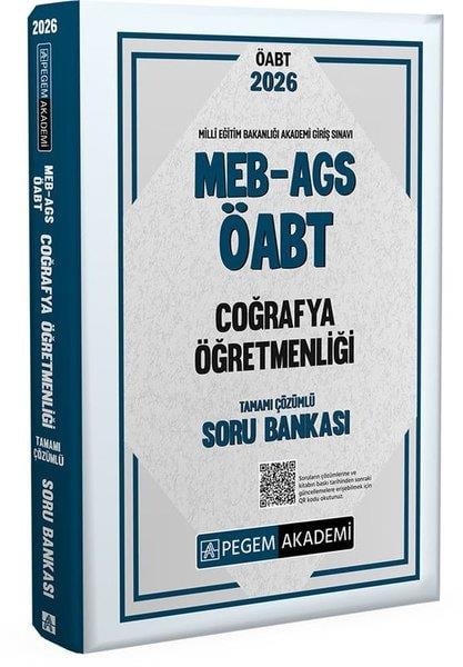 KolektifKPSS Soru Bankasi Kitaplari2026 MEB AGS ÖABT Coğrafya Öğretmenliği Tamamı Çözümlü Soru Bankası