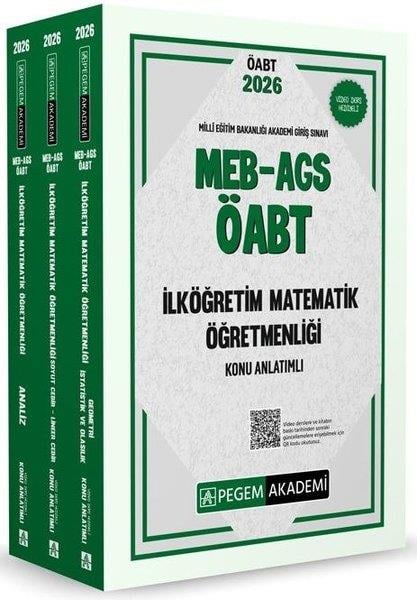 KolektifKPSS Konu Anlatim Kitaplari2026 MEB AGS ÖABT İlköğretim Matematik Konu Anlatımlı (3 Kitap)