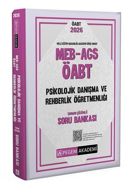 KolektifKPSS Soru Bankasi Kitaplari2026 MEB AGS ÖABT Psikolojik Danışma ve Rehberlik Tamamı Çözümlü Soru Bankası