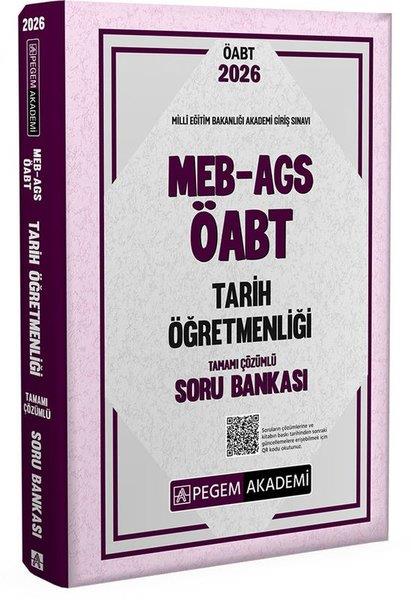KolektifKPSS Soru Bankasi Kitaplari2026 MEB AGS ÖABT Tarih Öğretmenliği Tamamı Çözümlü Soru Bankası