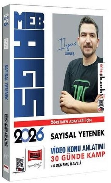 İlyas GüneşKPSS Konu Anlatim Kitaplari2026 MEB - AGS Öğretmen Adayları İçin Sayısal Yetenek 30 Günde Kamp Kitabı