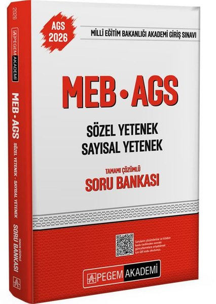 KolektifDiger Sinavlara Hazirlik2026 MEB - AGS Soru Bankası Tamamı Çözümlü Sözel Yetenek Sayısal Yetenek