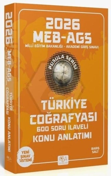 KolektifDiger Sinavlara Hazirlik2026 MEB - AGS Türkiye Coğrafyası Konu Anlatımı Pusula Serisi