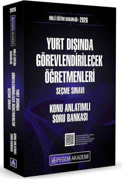 KolektifDiger2026 MEB Yurt Dışında Görevlendirilecek Öğretmenleri Seçme Sınavı Konu Anlatımlı Soru Bankası