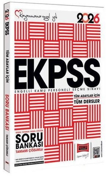 KolektifKPSS Soru Bankasi Kitaplari2026 Tüm Adaylar İçin EKPSS GK - GY Tüm Dersler Tamamı Çözümlü Soru Bankası