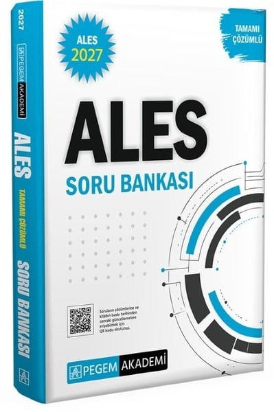 KolektifALES Soru Bankasi Kitaplari2027 ALES Tamamı Çözümlü Soru Bankası