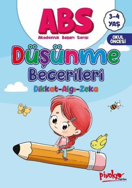 Buçe DayıEgitim Etkinlik Kitaplari3 - 4 Yaş ABS - Düşünme Becerileri - Dikkat Algı Zeka