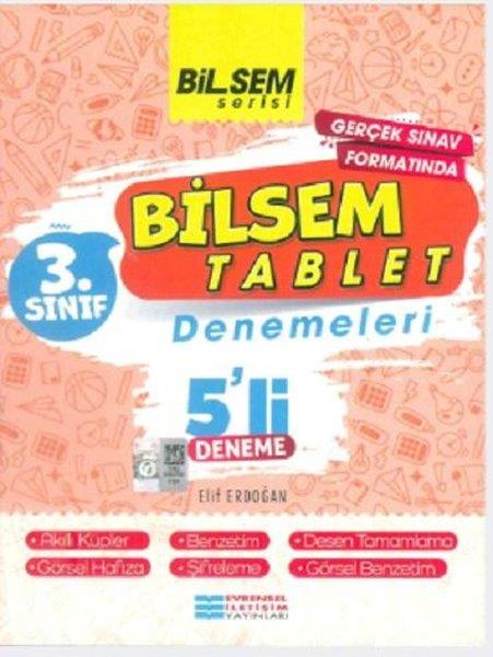KolektifTüm Dersler3.Sınıf Bilsem Tablet 5'li Deneme