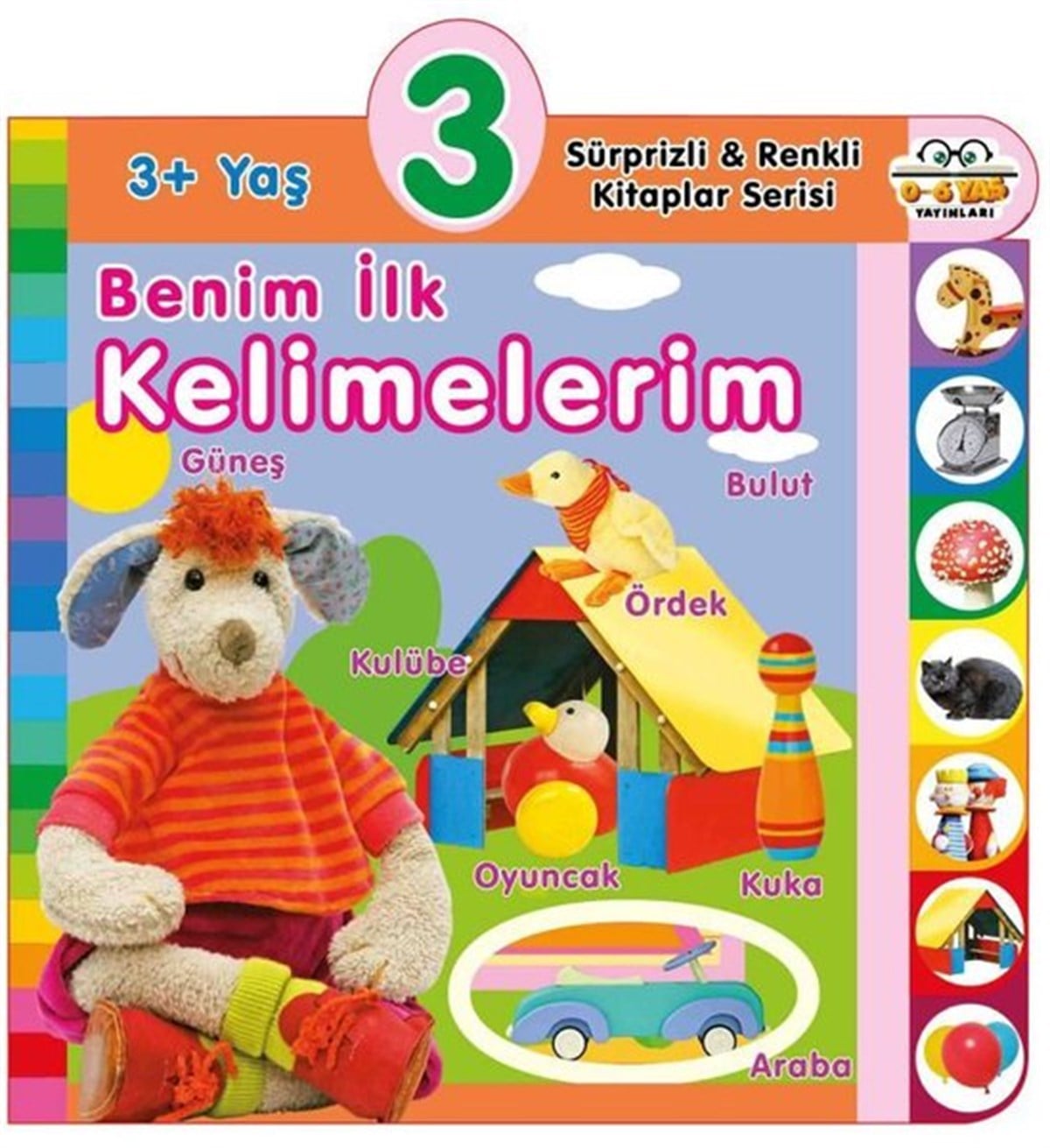 KolektifEgitim Etkinlik Kitaplari3+ Yaş Benim İlk Kelimelerim - Sürprizli ve Renkli Kitaplar Serisi