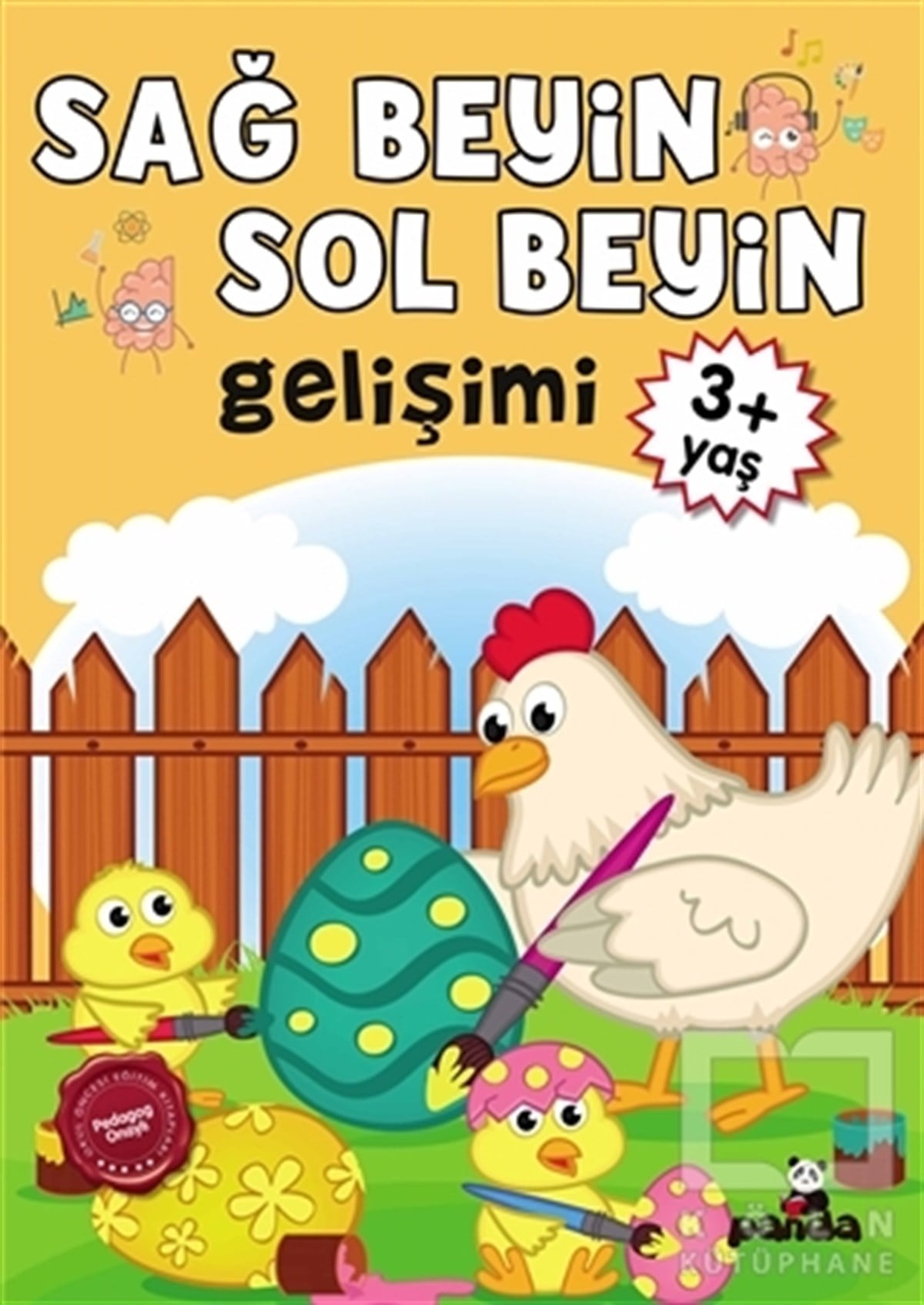 KolektifZeka Gelişimi Kitapları3 Yaş Sağ Beyin-Sol Beyin Gelişimi