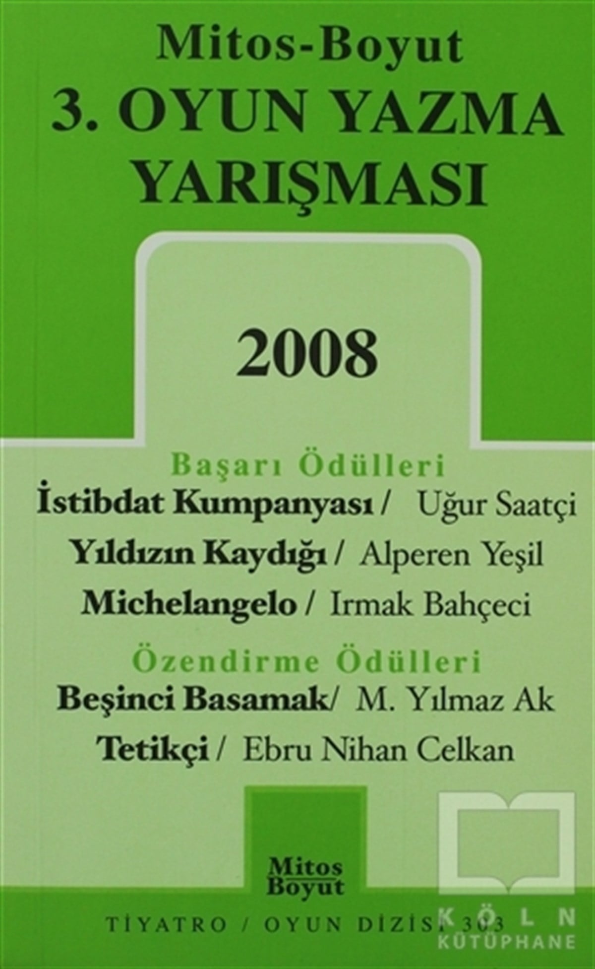 KolektifSenaryo3. Oyun Yazma Yarışması