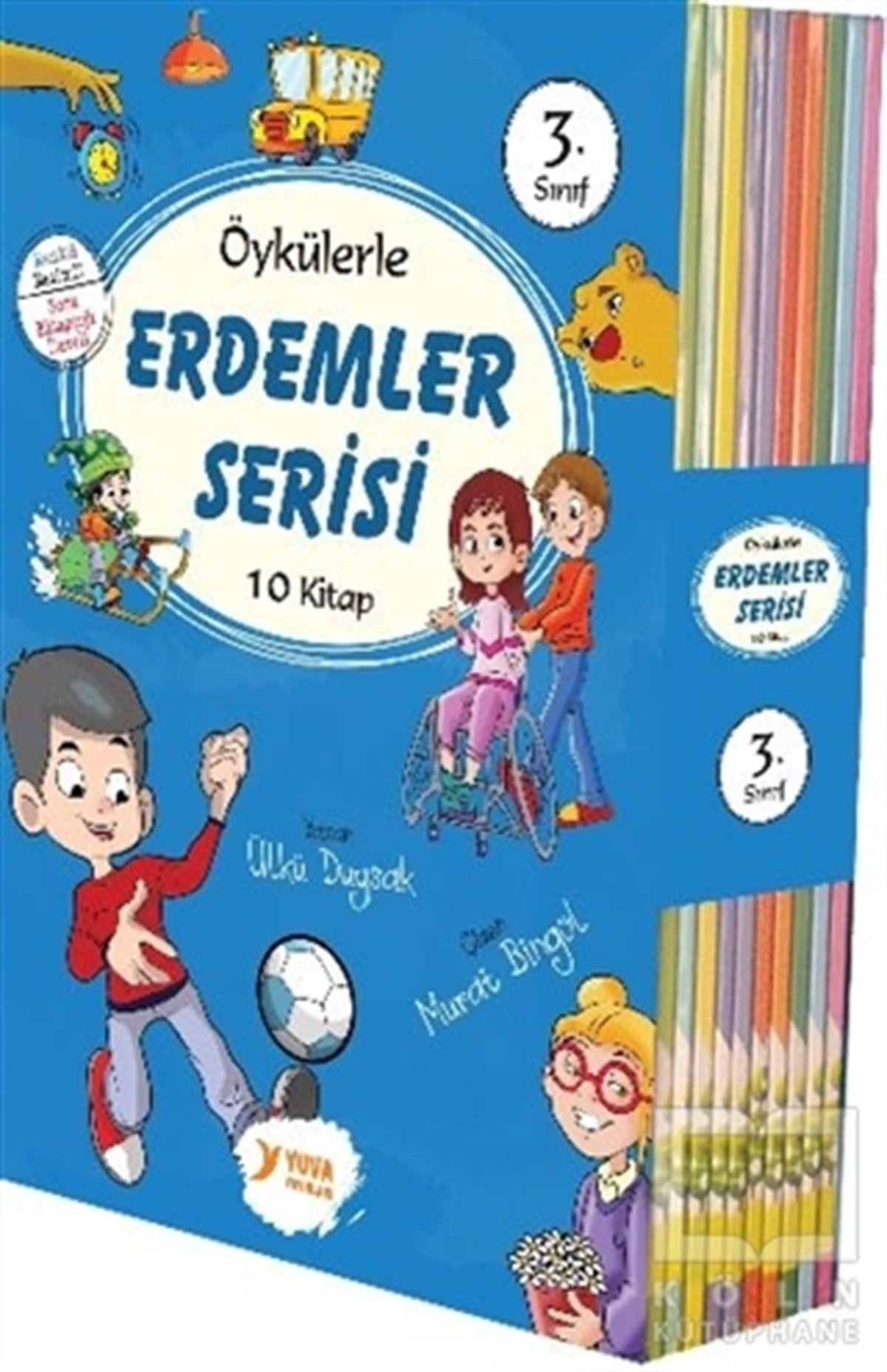 Ülkü DuysakHikayeler3. Sınıflar İçin Öykülerle Erdemler Serisi 10 Kitap