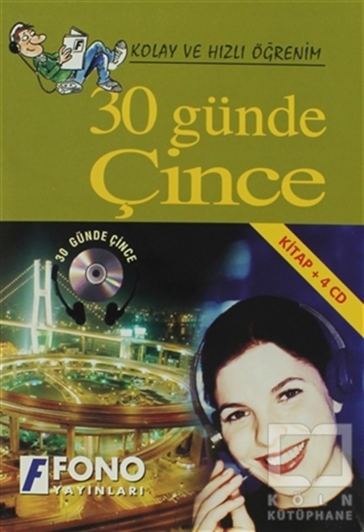 Ali BayramDil Öğrenimi30 Günde Çince (kitap + 4 CD)