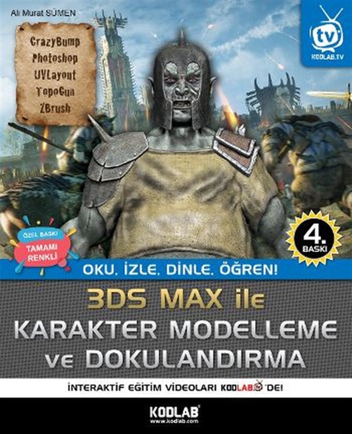 Mustafa Said ŞahinBilgisayar Kitapları3D Studio Max Karakter Modelleme