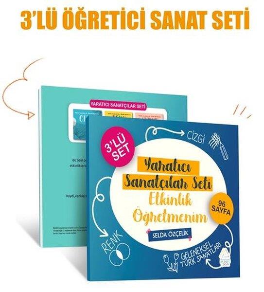 Selda ÖzçelikEtkinlik Kitapları3'lü Öğretici Sanat Seti