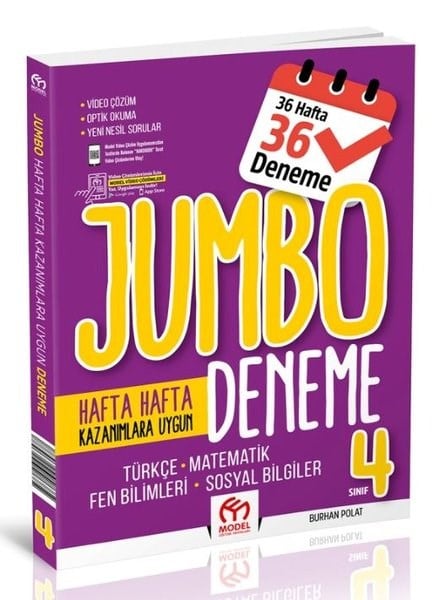 Burhan PolatTüm Dersler4.Sınıf Tüm Dersler Jumbo Deneme