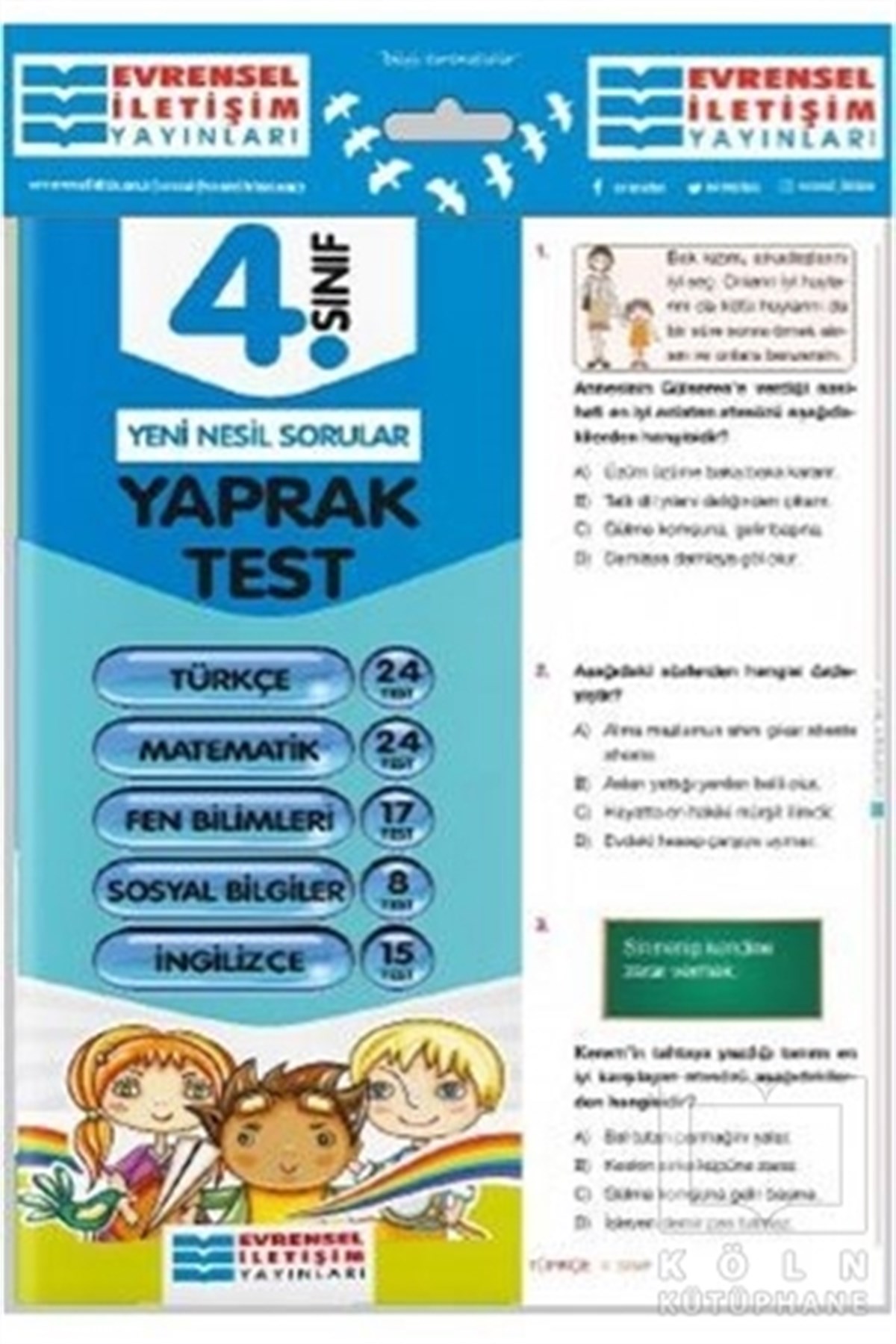 KolektifDiğer4. Sınıf Tüm Dersler Yaprak Test