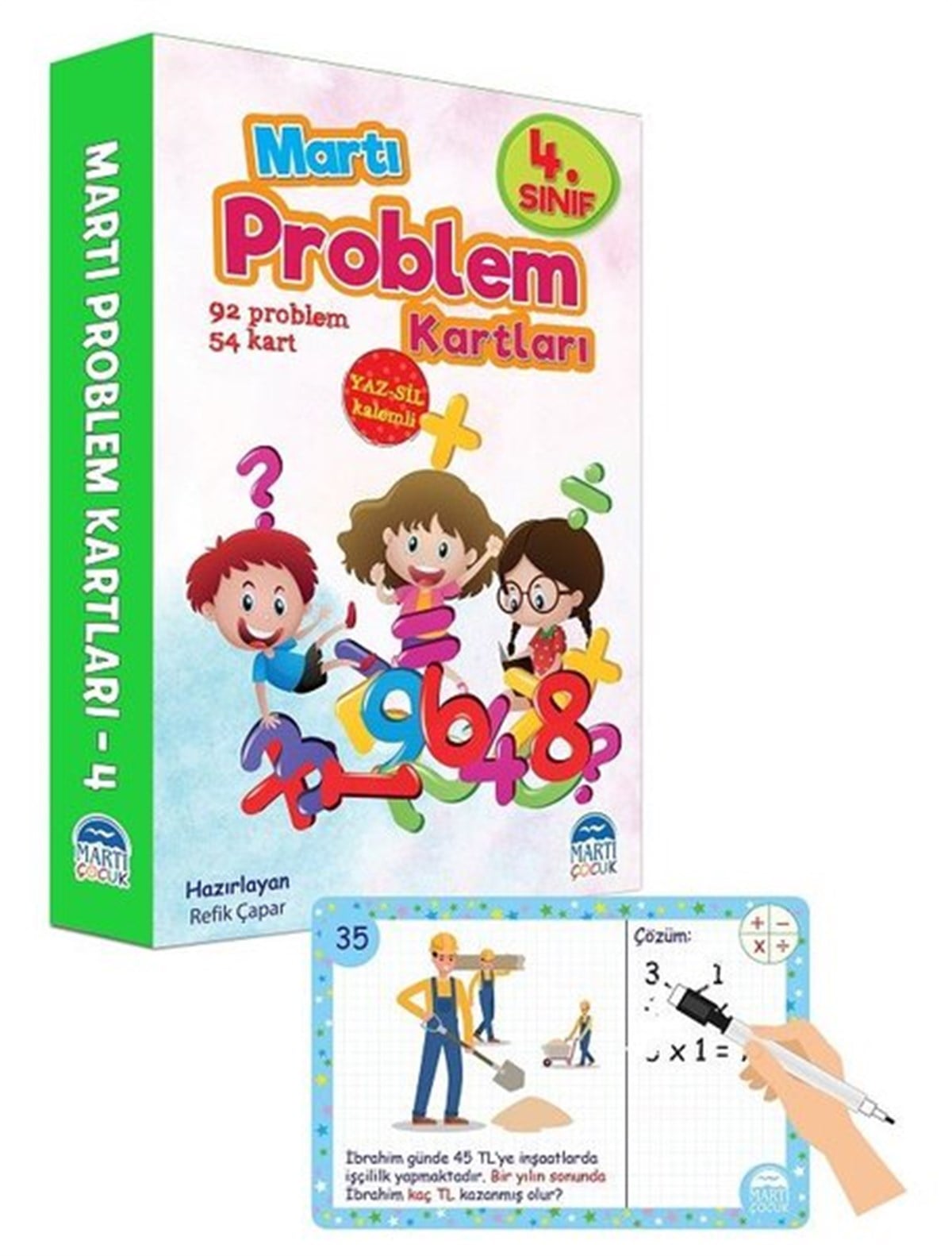 KolektifEtkinlik Kitapları4.Sınıf Problem Kartları