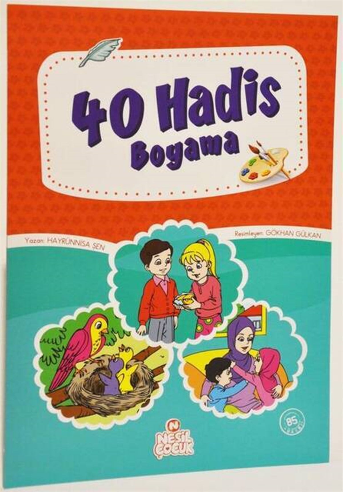 40 Hadis Boyama Kitabı- Dini Eğitici Kitap 1174