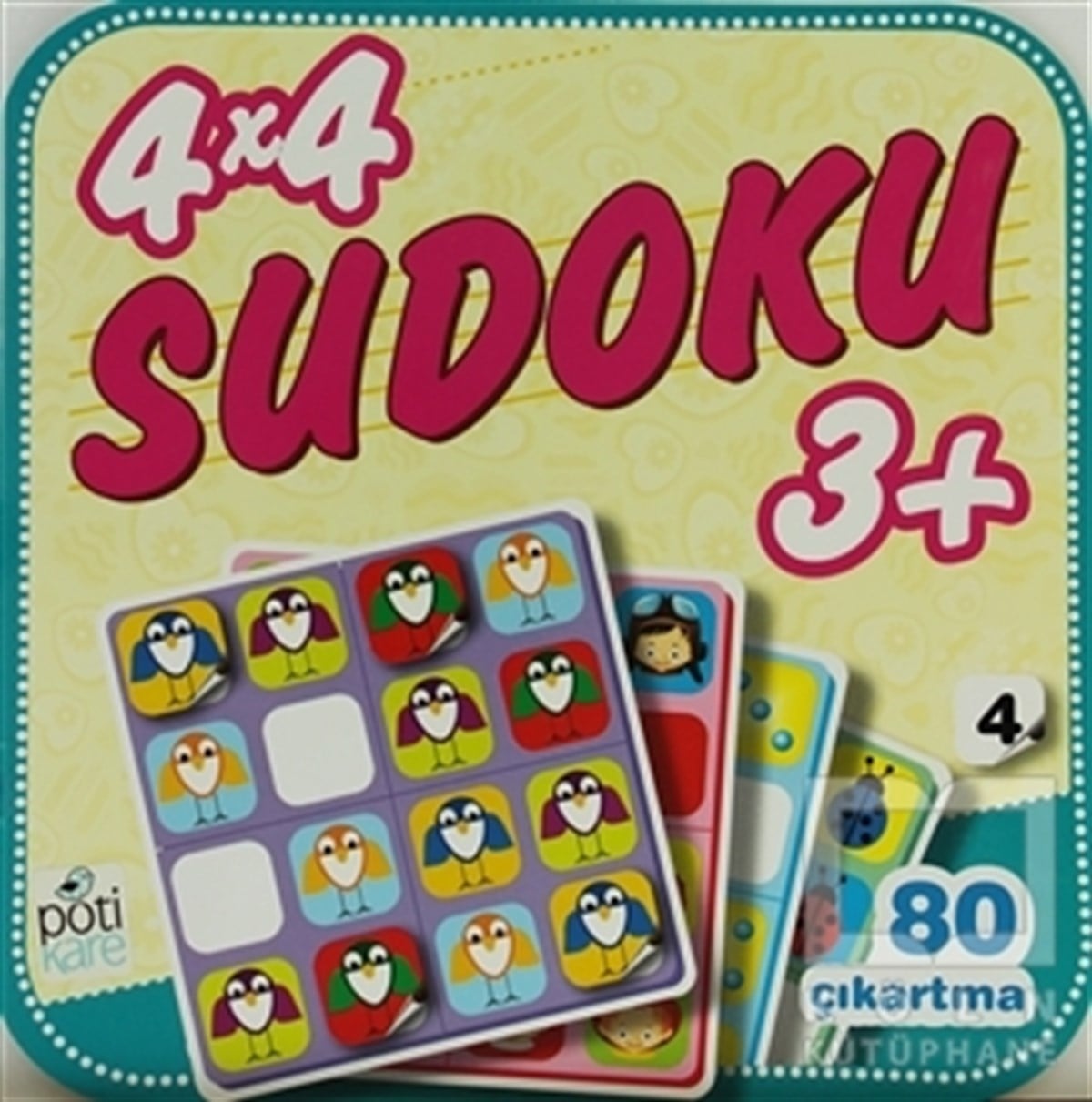 KolektifBilmeceler, Bulmacalar4x4 Sudoku 4