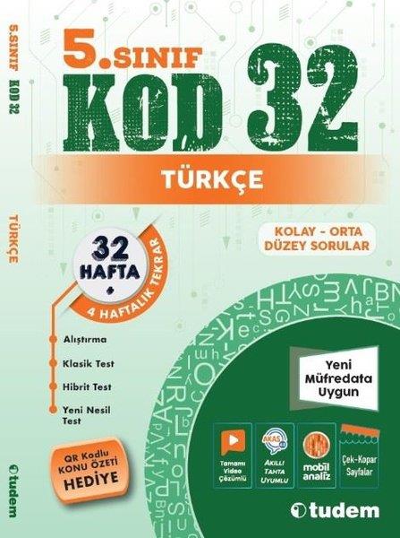 KolektifTürkçe5. Sınıf Türkçe Kod 32