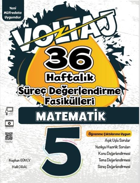 Halil OralMatematik5.Sınıf Matematik Voltaj 36 Hafta Süreç Değerlendirme Fasikülleri