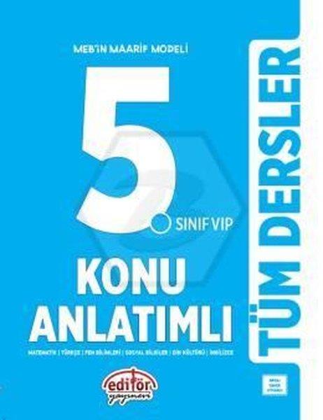 KolektifTüm Dersler5. Sınıf VIP Tüm Dersler Konu Anlatımlı