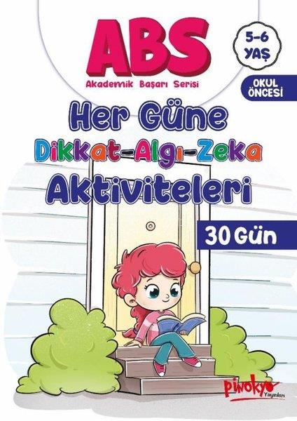 Buçe DayıEgitim Etkinlik Kitaplari5 - 6 Yaş ABS - Her Güne Dikkat Algı Zeka Aktiviteleri 30 Gün