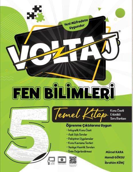 Hamdi GöksuFen Bilimleri5.Sınıf Fen Bilimleri Voltaj Tk Temel Kitap