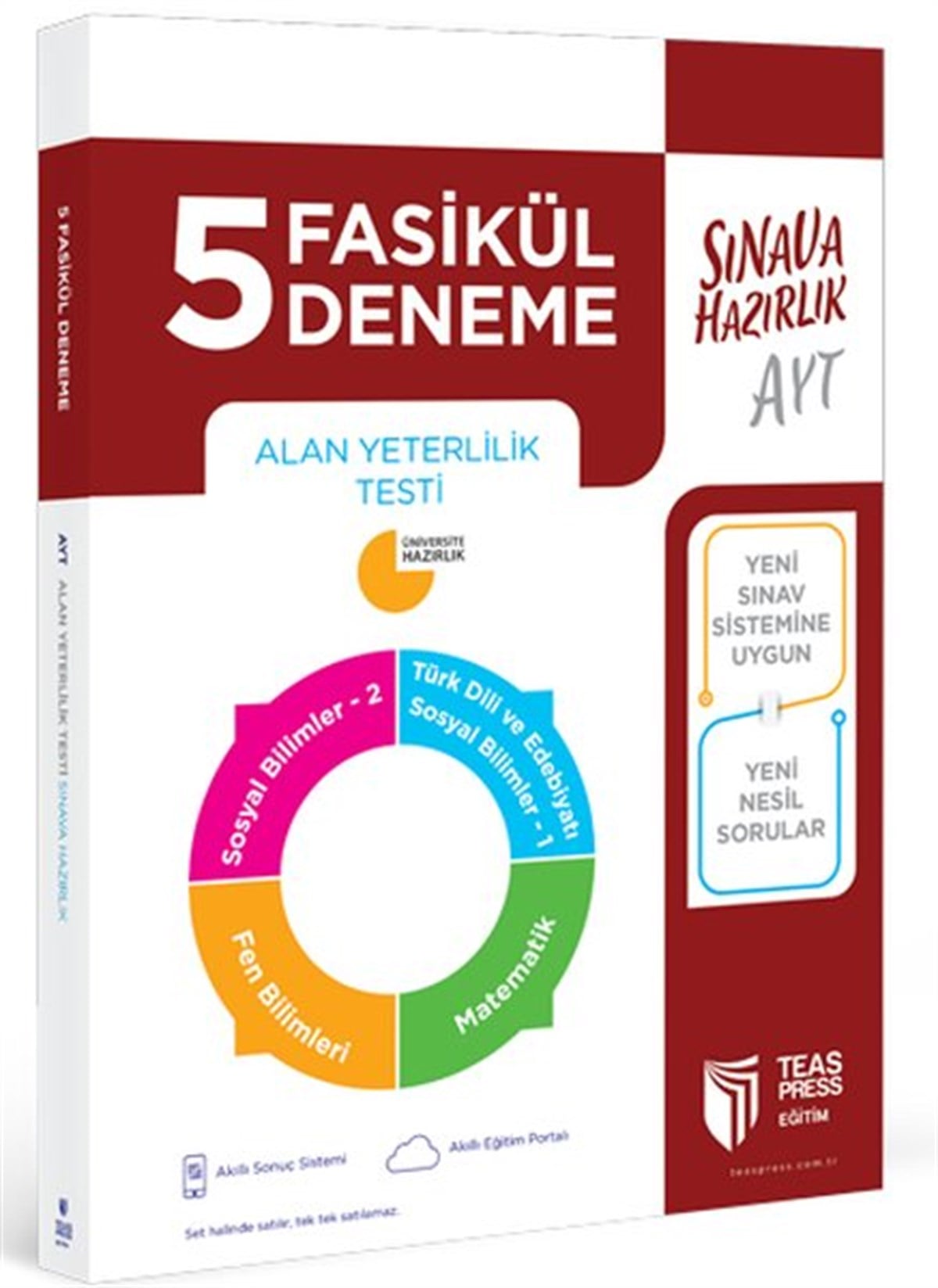 KolektifTemel Yeterlilik Testi - Alan Yeterlilik Testi (YKS-TYT/AYT)5 Fasikül Alan Sınavı Seti AYT