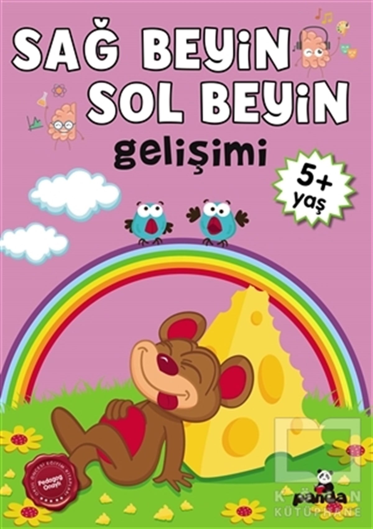 KolektifZeka Gelişimi Kitapları5 Yaş Sağ Beyin-Sol Beyin Gelişimi