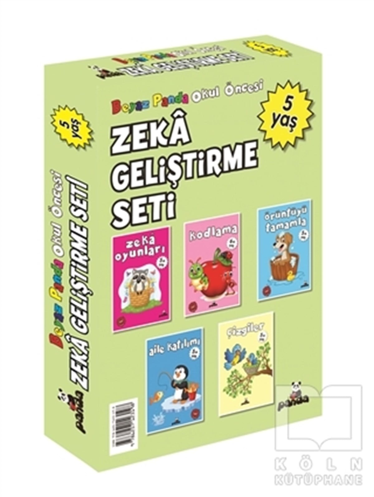 Afife ÇorukZeka Gelişimi Kitapları5 Yaş Zeka Geliştirme Seti (5 Kitap Takım)