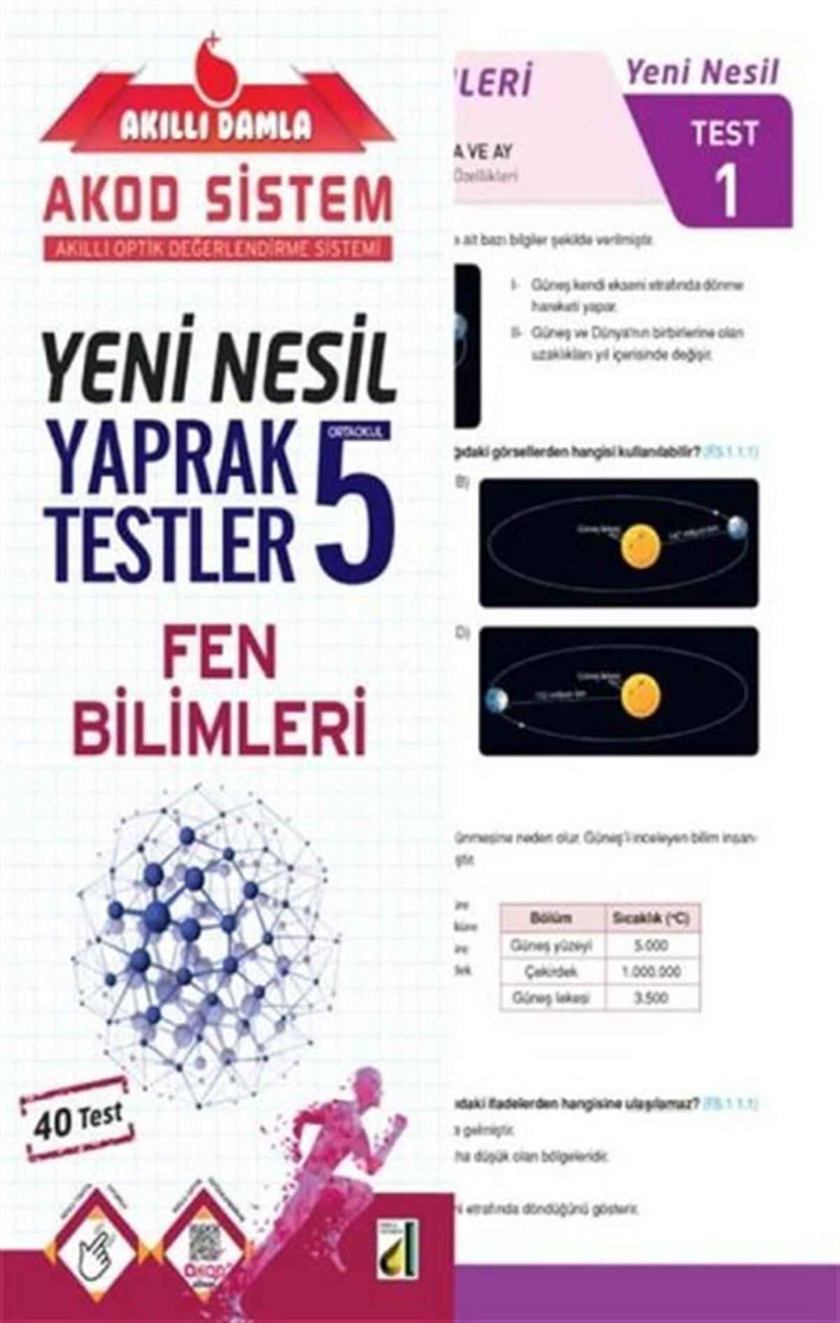 KolektifLGS Fen Bilimleri5.Sınıf Fen Bilimleri Yeni Nesil Yaprak Testler