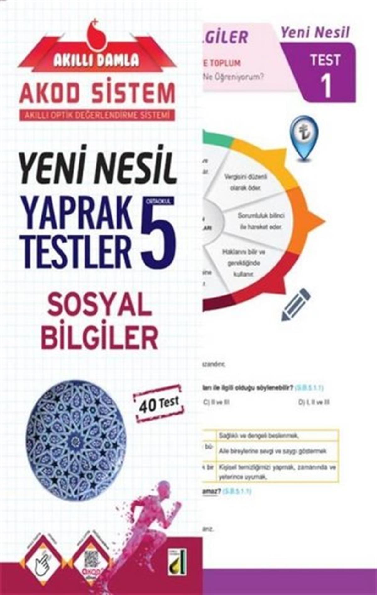 KolektifLGS Diger Dersler5.Sınıf Sosyal Bilgiler Yeni Nesil Yaprak Testler