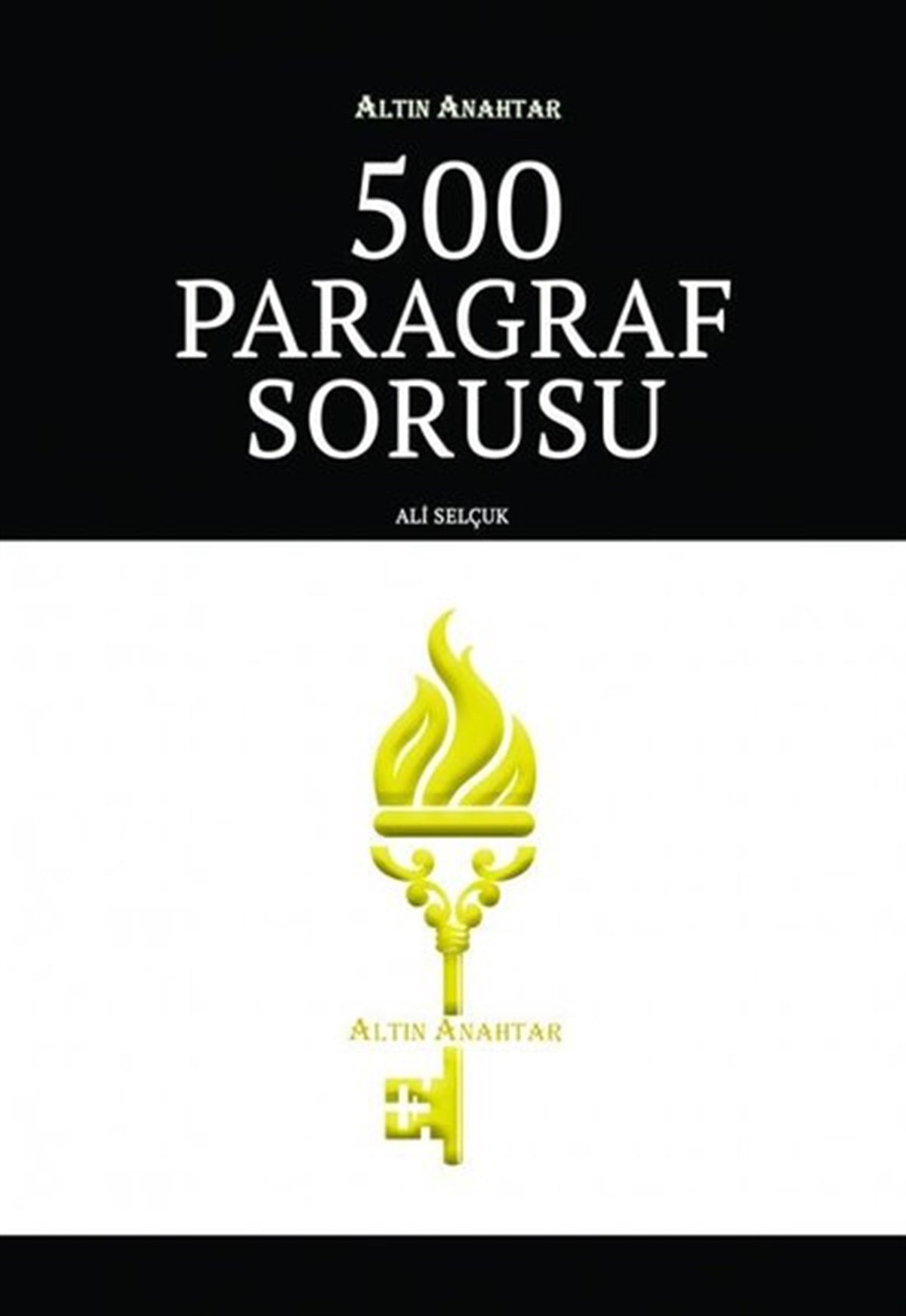 Ali SelçukAlan Yeterlilik Testi (YKS-AYT)500 Paragraf Sorusu