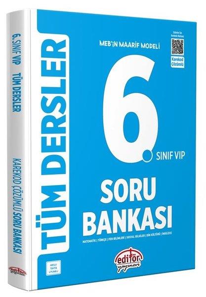 KolektifTüm Dersler6.Sınıf VIP Tüm Dersler Soru Bankası