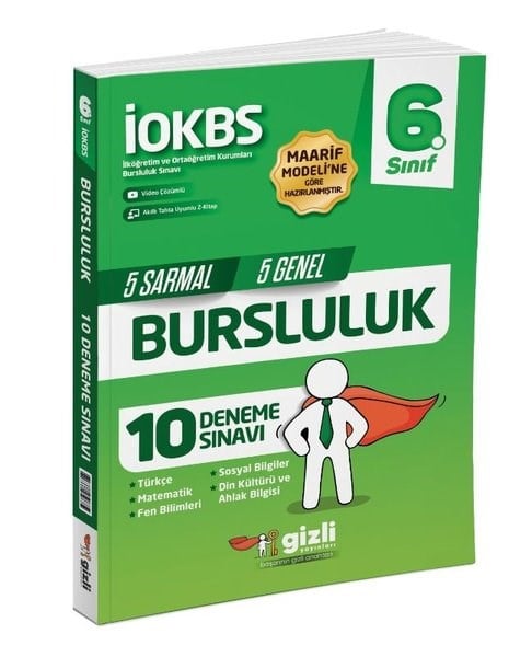 KolektifTüm Dersler6. Sınıf 10 Bursluluk Deneme