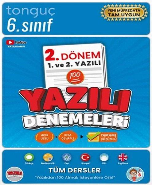 KolektifTüm Dersler6. Sınıf Yazılı Denemeleri 2. Dönem 1 ve 2. Yazılı